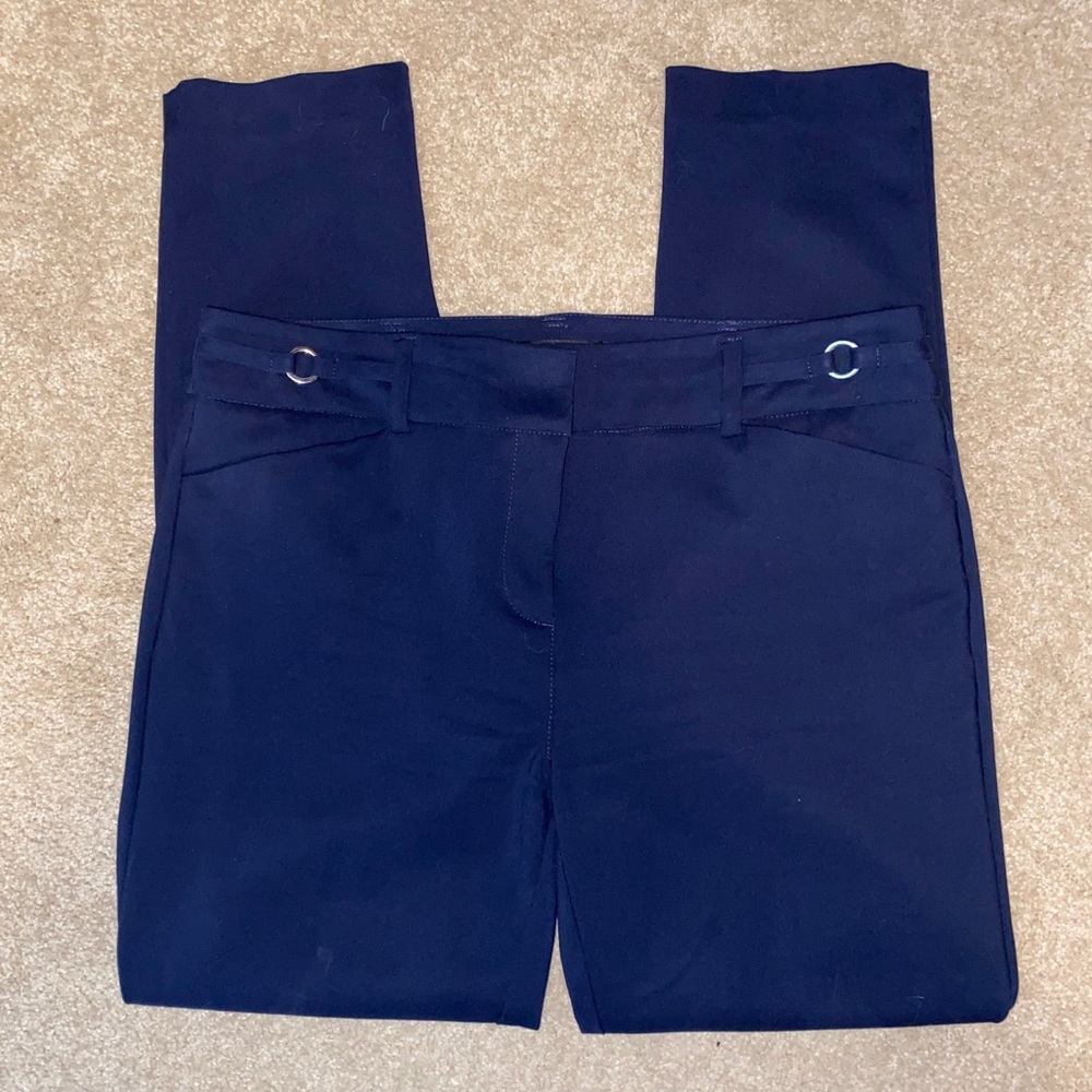 New York & Co navy skinny pants